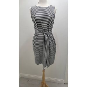 NWT MEROKEETY Striped Dress